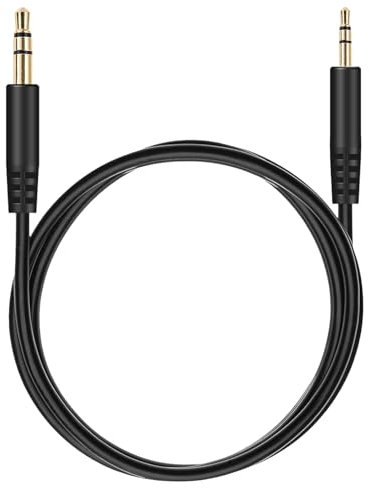 Xintronics Replacement Audio Cable Cord 3.5mm to 2.5mm Aux Wire Compatible with Sennheiser Game ONE Game Zero Momentum 4 ACCENTUM GSP 300 301 302 600 EPOS H6Pro PC38X Gaming Headset 5ft (No Mic)