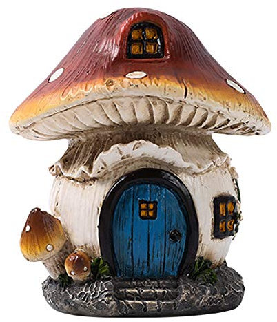 Décoration de jardin en forme de champignon - Nain de jardin - Cadeau idéal pour les jardiniers