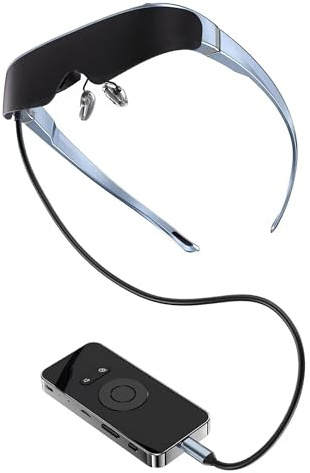 CXCZFG Geteilte AR-Brille Zum Betrachten Von 3D-Filmen, Der 120-Zoll Virtual-Meg-Bildschirm, Selbst Entwickelte Benutzeroberfläche, Tragbar Und Praktisch Für Ihre Heimkino-Anforderungen