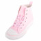 ABSOLUTE FOOTWEAR Baskets montantes à lacets pour enfants en toile avec semelle plateforme, rose, 30 EU