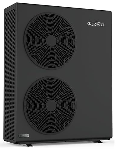 ALSAVO INVERBOOST R32 EVI Air-Eau Pompe à Chaleur Monobloc ALSAVO HEAT 26iuT – 26kW Triphasé - Ventilateur Double