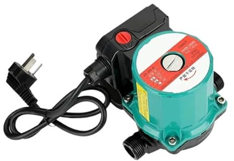 QAVLXIE 220V 100W Warm Ultra-quiet Booster Pump Central Heating Boiler Water Circulation Pump Air Conditioner Heating(Pipe diameter 32mm)