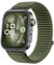 GIOPUEY Correas Compatible con Huawei Watch Fit 4 Pro/Fit 4/3, Correa tejida de nailon suave [unisexo] [Transpirable] - DarkGreen
