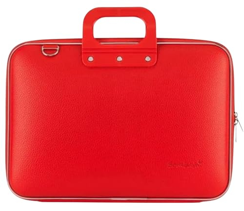 Bombata Classic – Borsa porta pc 15.6 pollici – Borsa computer con tracolla – Pelle sintetica