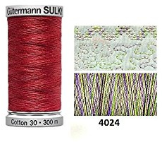 Sulky Variegated Cotton 300m Heather