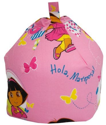 Dora the Explorer Bean Bag with Filling Childrens Girls Doll Pink