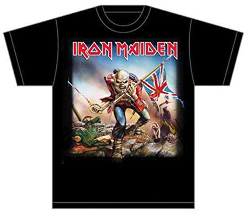 Loud Distribution Men's Trooper T Shirt, Black, L UK