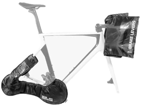 SCICON Brake Levers and Gear Protector, Black