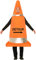 Forum Novelties X74991 Leitkegel Kostüm, Unisex, Einheitsgröße