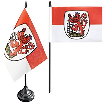 Flaggenfritze® Tischflagge Deutschland Stadt Wuppertal - 10 x 15 cm