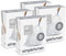 simplehuman Code D Custom Fit Recycling Liners, Drawstring Trash Bags, 20 Liter / 5.2 Gallon, 12 Refill Packs (240 Count), Clear