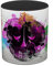Ma2ca® Sternzeichen Waage Kaffeetasse Becher Tasse Tasse Becher-innen_schwarz