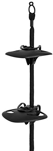 Lipodo Cap Rack Kappenhalter für 18 und für 36 Caps | 3 Caps Pro Clip | Capaufbewahrung aus 100% Kunststoff | Platzsparende, Praktische Aufbewahrung, Schwarz, 36