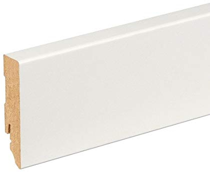 SockelleistePredosa 19 x 70 mm weiß lackiert