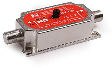 Red Eagle WZ-2 amplificatore di segnale amplificatore in linea regolabile 15-30 dB TV DVB-T DVB-T2 DAB DAB+ Digital UHD TV
