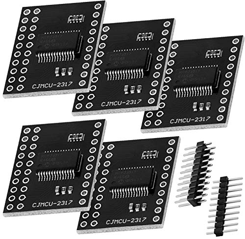 AZDelivery 5 x MCP23017 Port Expander 16-Bit-I/O Bidirektional Expander mit I2C Serieller Schnittstelle kompatibel mit Arduino inklusive E-Book!