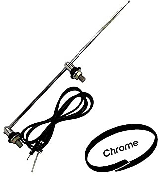 Antenne radio classique à double montage chromé T1 Bug T2 Bay T3 T25
