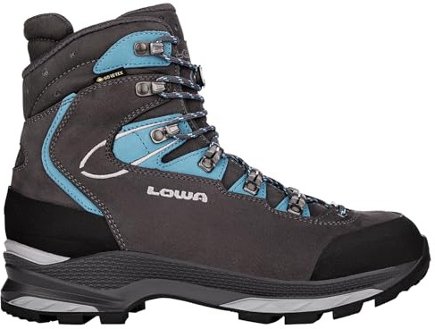 LOWA Stiefel mittel MAURIA EVO GTX Ws [2024] anthrazit/türkis, 42.5