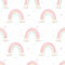 decomonkey Fototapete Kinder Kinderzimmer | Tapetenrolle 10 m Tapete Vliestapete Deko Panel Modern Design Wanddeko Wandtapete | WeiÃŸ Sterne Bunt Wolken Regenbogen