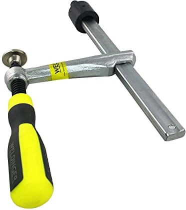 WELDINGER Schweißtisch Schraubzwinge pro 120x150 mm System 16 Zweikomponentengriff
