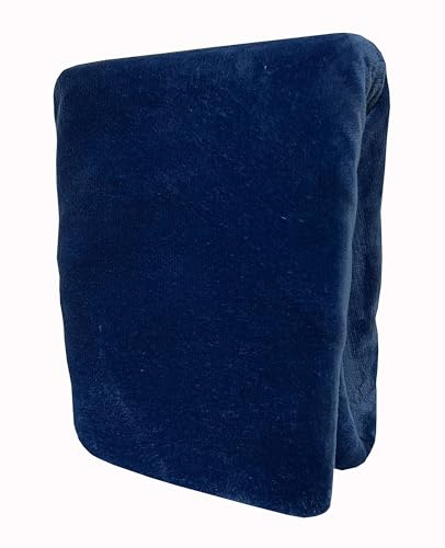 Leonado Vicenti Spannbettlaken Blau 120x200-130x200 warme kuschelige Premium Cashmere Touch Teddy Bettlaken Fleece Plüsch Betttuch
