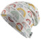 Sterntaler Beanie Regenbogen - Babymütze bedruckt mit Regenbogen - Mädchen Beanie Mütze aus weichem Jersey - Baby und Kinder Übergangsmütze, ecru, Größe 53
