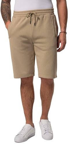JP 1880 Herren große Größen Übergrößen Menswear L-8XL Bermuda, Basic, Kurze Jogginghose Mocha 5XL 702636323-5XL