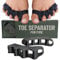 Zehenspreizer – 1 Paar Gel Zehentrenner für überlappende Zehen – Toe Spacer – Silikon-Zehenspreizer Hallux Valgus, Korrektur von Ballenzehen, Toe Separator, Zehenspreizer (Schwarz, Einheitsgröße)