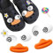 Funny Charms for Crocs, 8PCS Cute Shoe Charms for Clogs Shoe Decoration Charms Diy Clog Sandals Accessories for Teen Women (B)