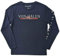 Van Halen 84 Tour Long Sleeve T Shirt S Navy