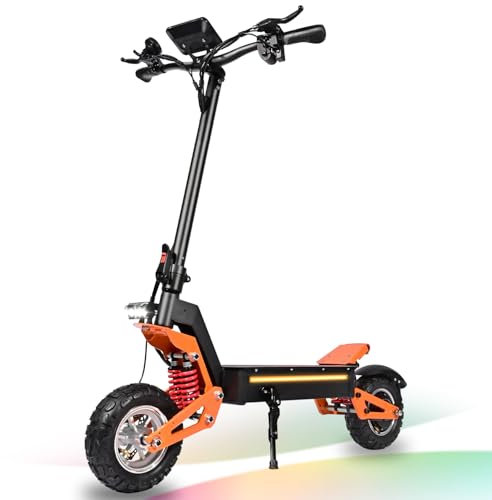 RAYI Elektroroller für Erwachsene mit Motoren (40 Performance), Reichweite 80 km, Geländeräder 11 Zoll, Batterie 48V/18Ah (1200V-Serie)