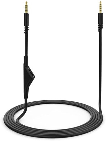Zosvoses A40 TR Ersatzkabel für Kopfhörer mit Lautstärkeregler Kompatibel mit Astro A10/A30/A40/A40TR/A50 Gaming Headsets Für Xbox One, PS4 PS5, 2m