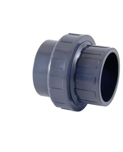 5 x Enlace Liso 3 piezas PVC ø 40mm