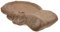 UPKOCH Palet de Madera brasilera bandejas de macetas Bandeja colectora de Agua Base de macetas Bandeja de Olla de Madera brasileña Bandeja de Agua de la Maceta cerámica Marrón Claro