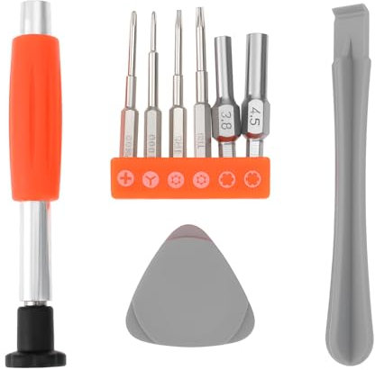 The Lord of the Tools 1 Set Spielkonsolen Reparatur Werkzeug Set Kompatibel mit Nintendo SNES Kompatibel mit Wii Orange