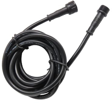 SIGANDG Extension Cable for Decking Lights, 2M Christmas Light Extension Cable, 5 Pin Cables for Color Changing Outdoor LED Decking Lights RGBW, Compatible with Low-Voltage LED Devices, 1 Pack