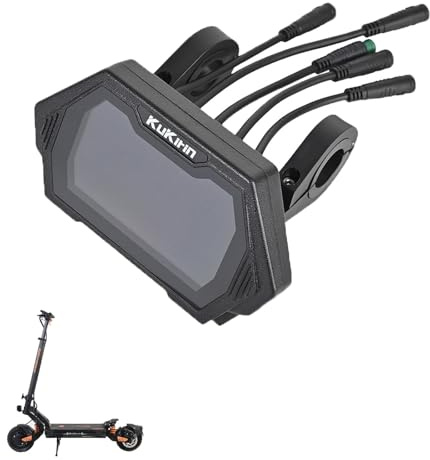 CERFFOOL Dashboard display per Kugoo Kukirin G2 Pro/G2 Max con LCD Display Meter TFM13-FEIMI-4 Strumento per Scooter Elettrici
