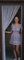 Silver Premium Aluminium Chain Blind/Screen Blind/Insect Screen/Chain Screen/Fly Screen/Strip Blind/Bug Blind- 90cm wide