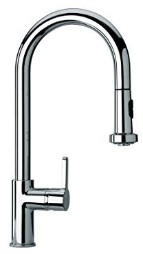 Sensounico Miscelatore Monoforo Cucina Con Boccetta Monogetto Estraibile