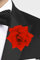 Aptafêtes - AC0094 - Broche fleur rouge 10 cm