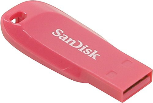 SanDisk SDCZ50C-032G-B35PE 32 GB Cruzer Blade USB 2.0 Flash Drive - Electric Pink