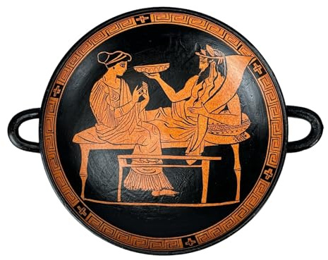 Goddess Persephone and Hades in The Underworld Kylix Antike griechische Vase Kopie