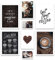 ARTFAVES® Poster Set - COFFEE LOVE - mehrteilige Wanddeko Wohnzimmer & Küche & Esszimmer - 8 moderne Wandbilder Kaffee Deko, Espresso, Coffee time - ohne Bilderrahmen