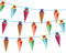 Zuckertüten Girlande Hänge Deko zu Einschulung, Zuckertüten Banner für Schuleinführung Schulanfang Dekoration Schule Jungs Mädchen bunt (1 Set)