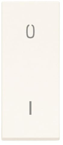 Vimar 30016.B LINEA Interruttore illuminabile, Max 250 W per lampade con alimentatore integrato (IEC 60669-1:2017), bianco