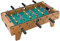 NOALED 27-Zoll-Kickertisch, einfach zusammenzubauende hölzerne Fußballspieltischplatte mit Fußbällen, Indoor-Tischfußball-Set für Spielhallen, Spielzimmer, Bars, Partys