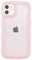 Zalinbo für iPhone 12 Mini Hülle 5,4 mit Niedliche Kawaii Lockenwelle Rahmen [Weiches TPU] Handyhülle iPhone 12 Mini Case Cute Stoßfest [Fallschutz] Schutzhülle Dünn für Frauen Mädchen, Rosa