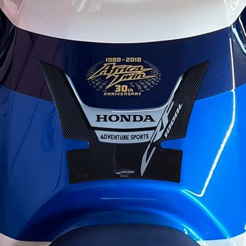 labelbike - Adesivo Paraserbatoio 3D Decorazione e Protezione Moto Serbatoio Ufficiale compatibile con Honda Africa Twin CRF 1000L Adventure Sports 2016-2019