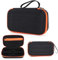 AZURAOKEY Kabellose Mikrofonhülle für JBL PartyBox Wireless Mic & Zubehör, Handheld Dual Mic Travel Storage Bag Dual Mic Hard Bag Suitable for Travel and Home Storage - Black (Box Only), Schwarz