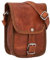 Gusti Cuir nature - Sac à main „Willy“ Sac à bandoulière pratique vintage Petite taille Unisexe Marron H6